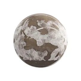 Damaged road with puddles 2